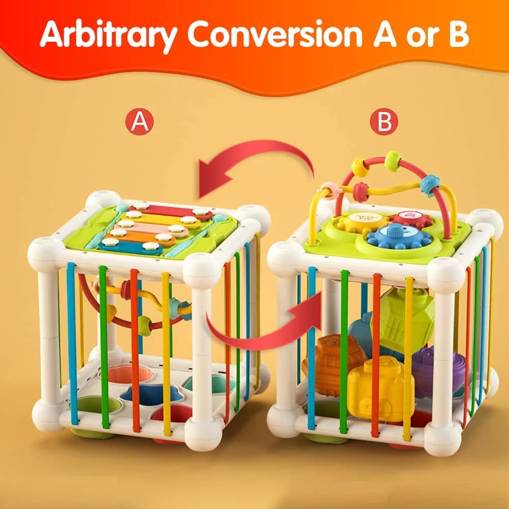 Multi-functional Baby Shapes Puzzle Game & Xylophone