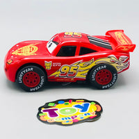 1Pc Diecast McQueen Thrilling Racing Car With Light & Sound