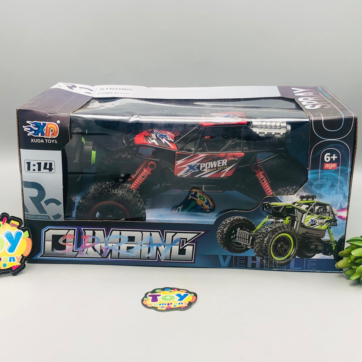 1:14 RC Rock Crawler Off-Road Spray Truck