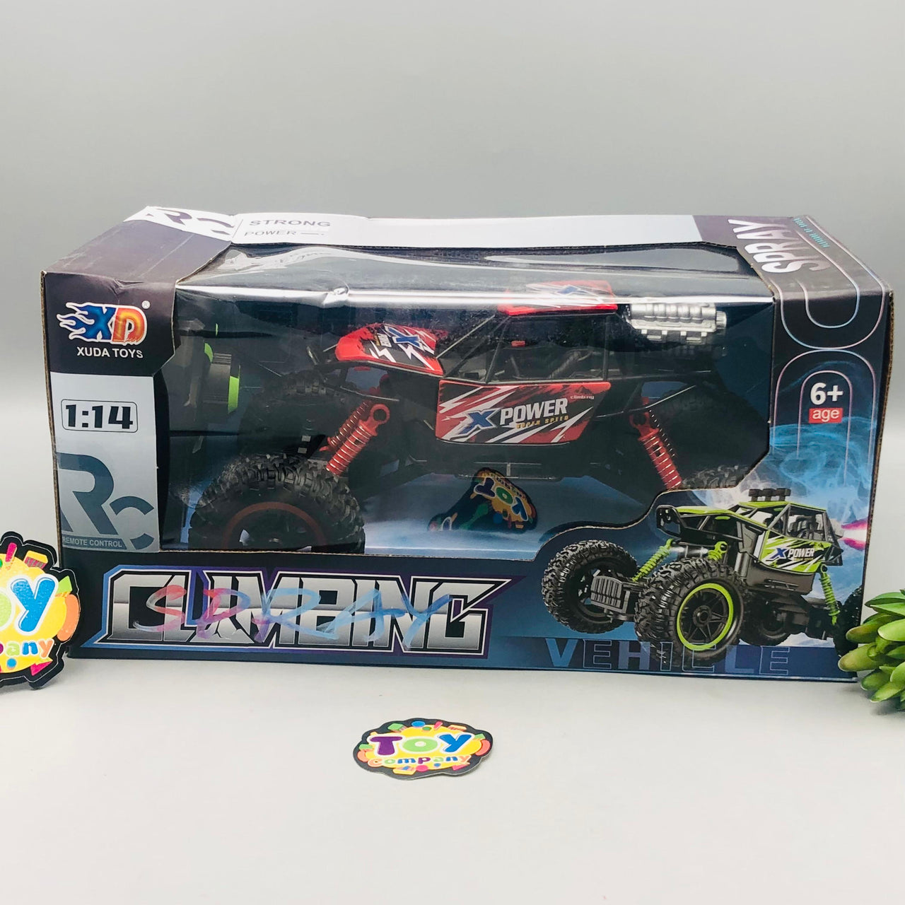 1:14 RC Rock Crawler Off-Road Spray Truck
