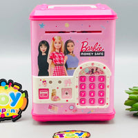 Barbie Fingerprint & Swipe Card Unlock Piggy Bank
