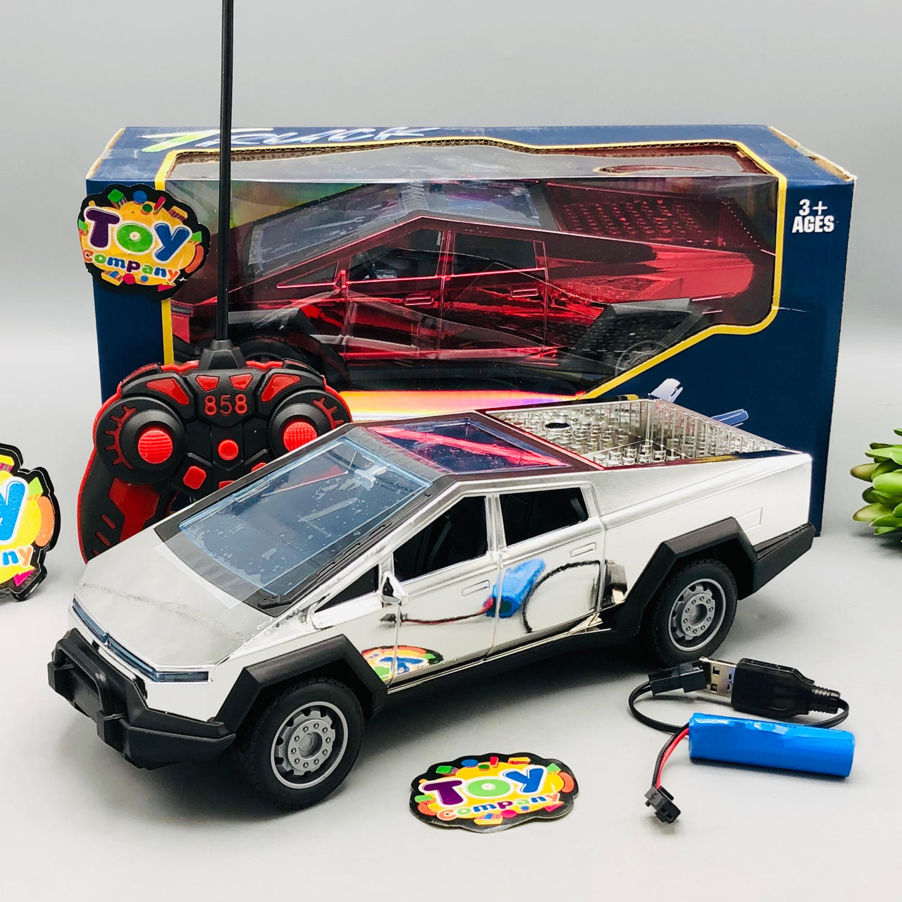 Remote Control Tesla Cyber Racing Truck
