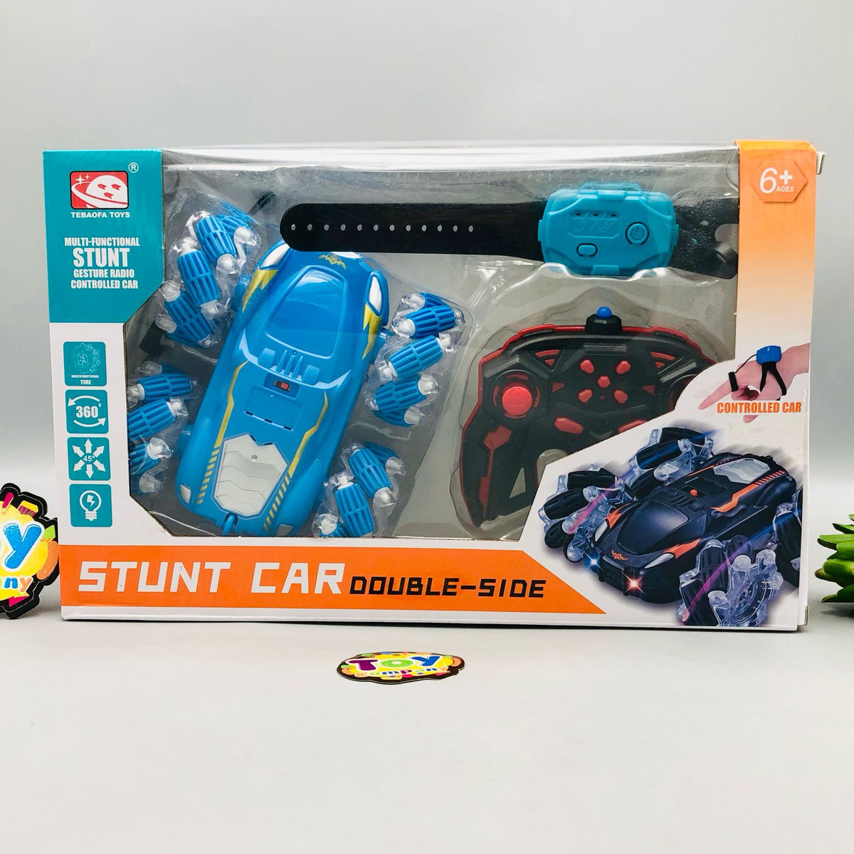 Remote & Gesture Control Double-Sided Stunt Car