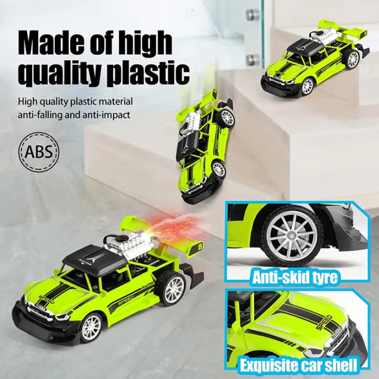 1:20 RC Light & Spray Stunt Turbo Car