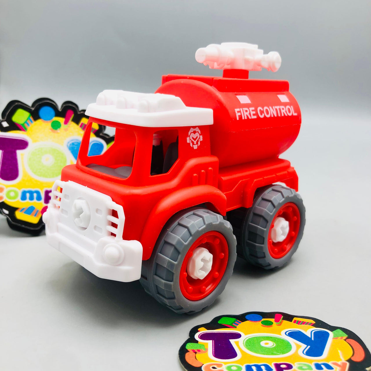 4Pcs DIY Fire Fighting Screw Vehicles