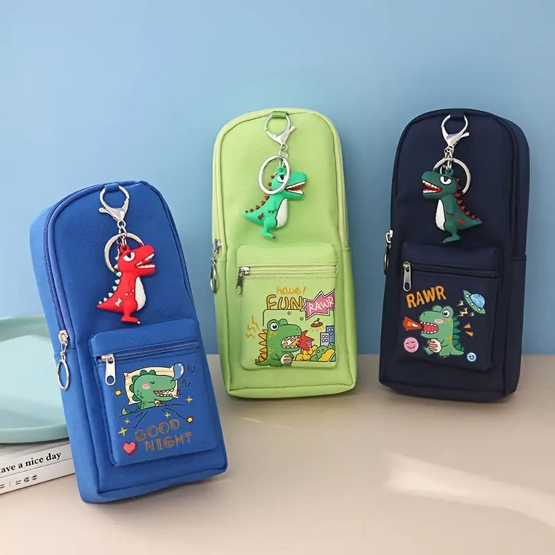 Dino Themed Kids Pencil Pouch