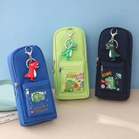 Dino Themed Kids Pencil Pouch