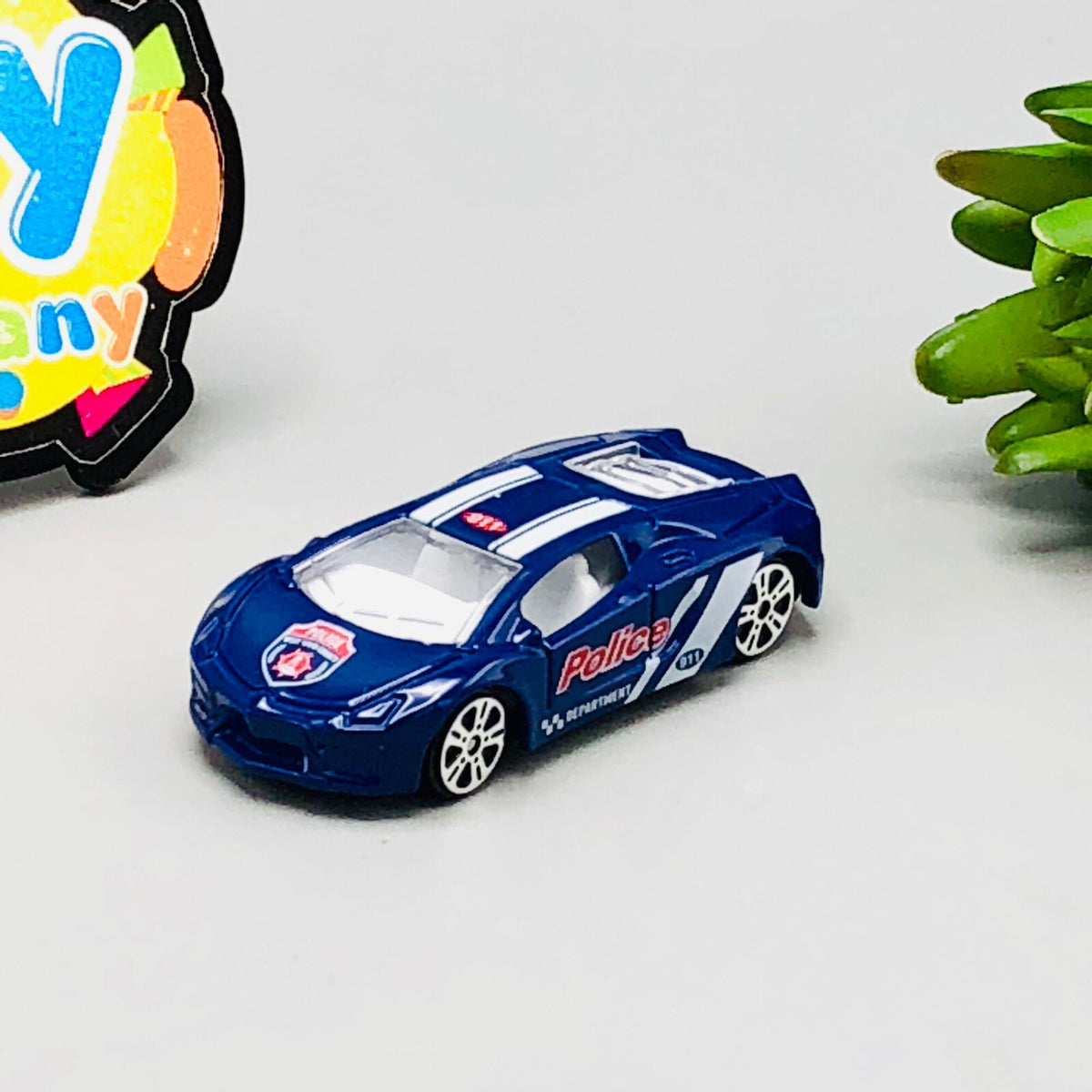 1:64 Diecast Police Department Vehicles Set