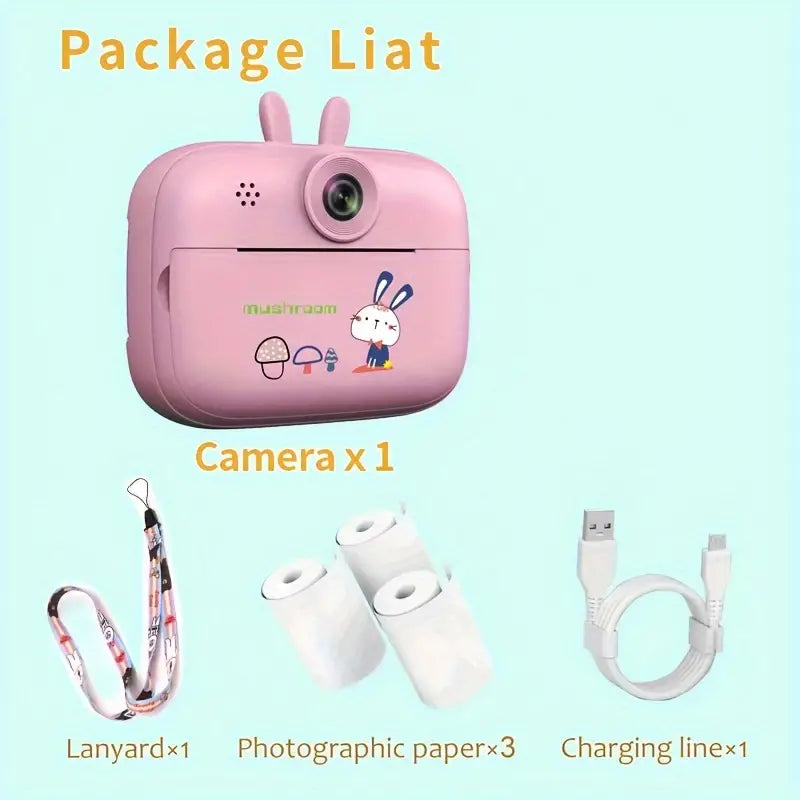 Kids Instant Digital Thermal Printing Camera