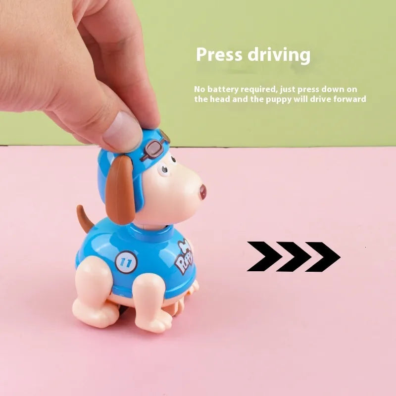 1Pc Press & Go Mini Cute Dog - Assortment