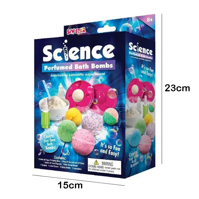 DIY Perfumed Bath Bombs Science Kit