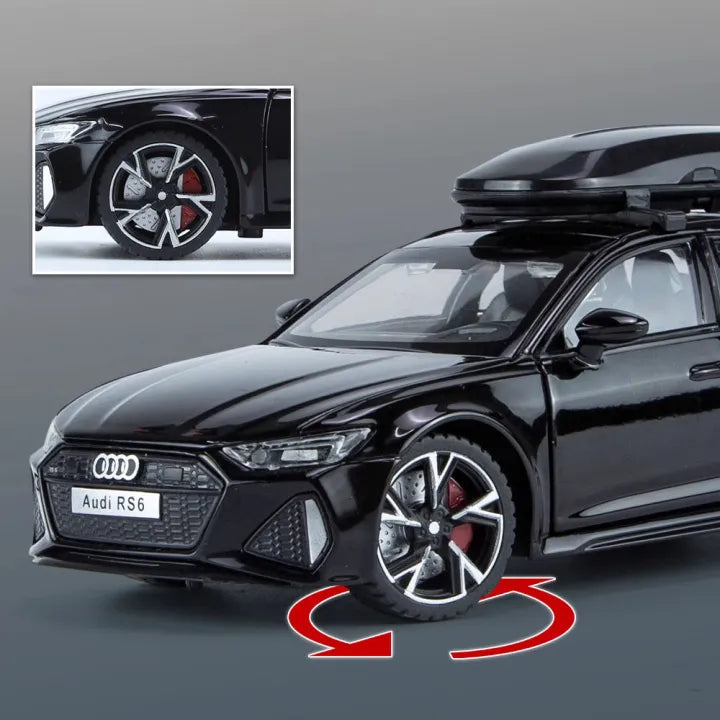 1:32 Diecast Metal Audi RS6 Model Car