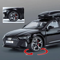 1:32 Diecast Metal Audi RS6 Model Car