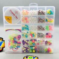 DIY Multi-Color Beads Set With Storage Box - Assortment