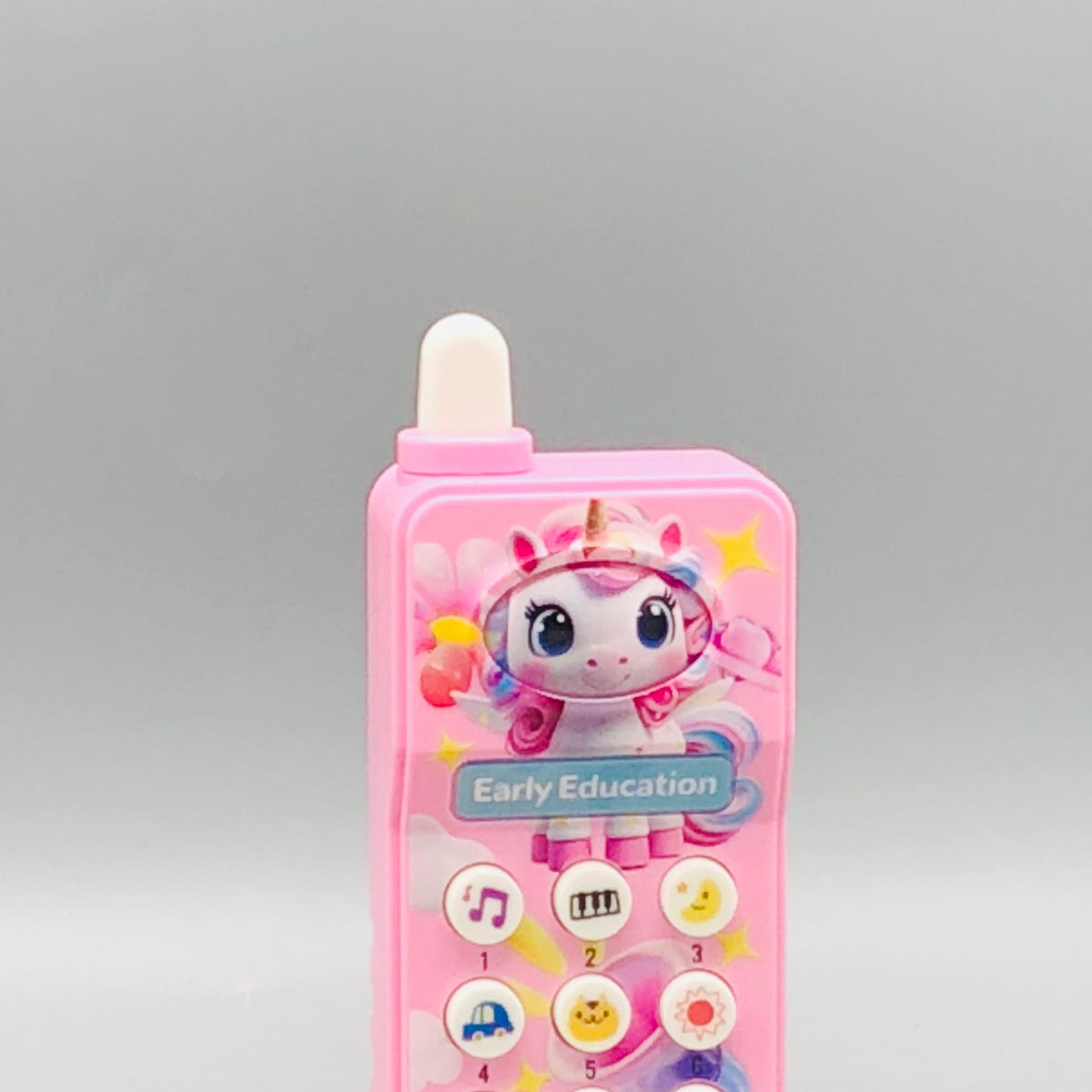 1Pc Kids Unicorn Musical Mobile Phone