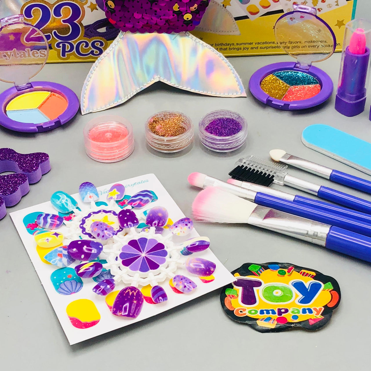 23Pcs Realistic Fairy Makeup Set With Pouch