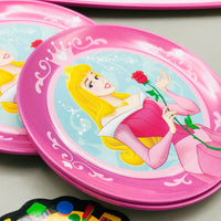 14Pcs Princess Themed Kids Metal Tea Set