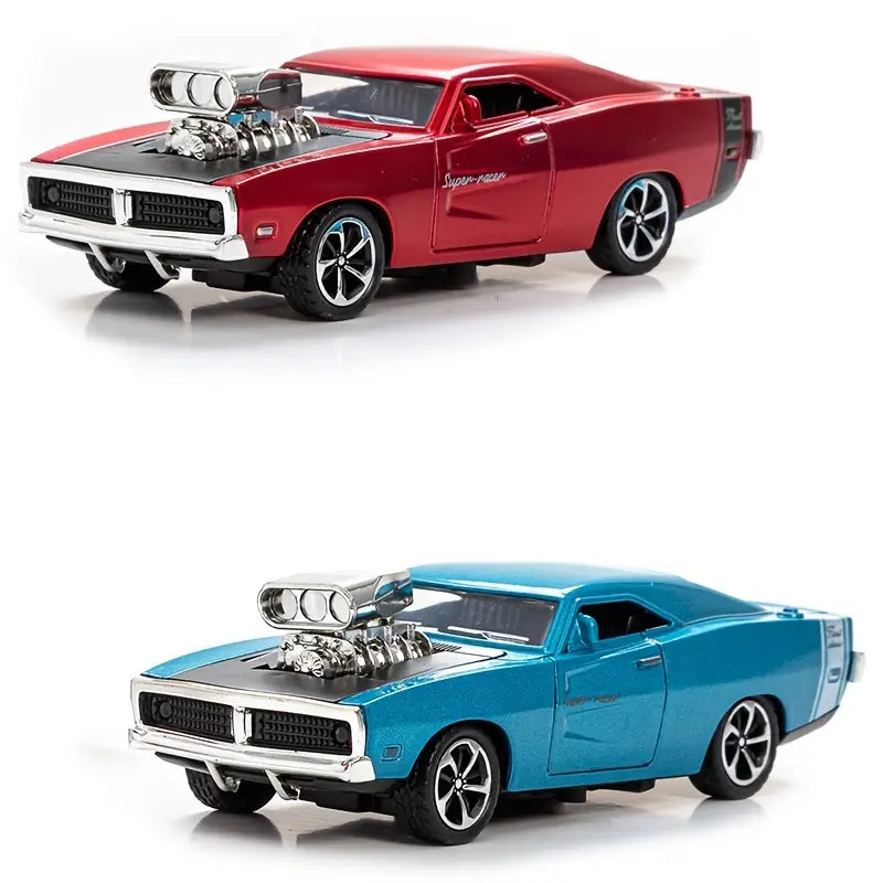 1:32 Diecast Pullback Super Racer Car Model - Assortment