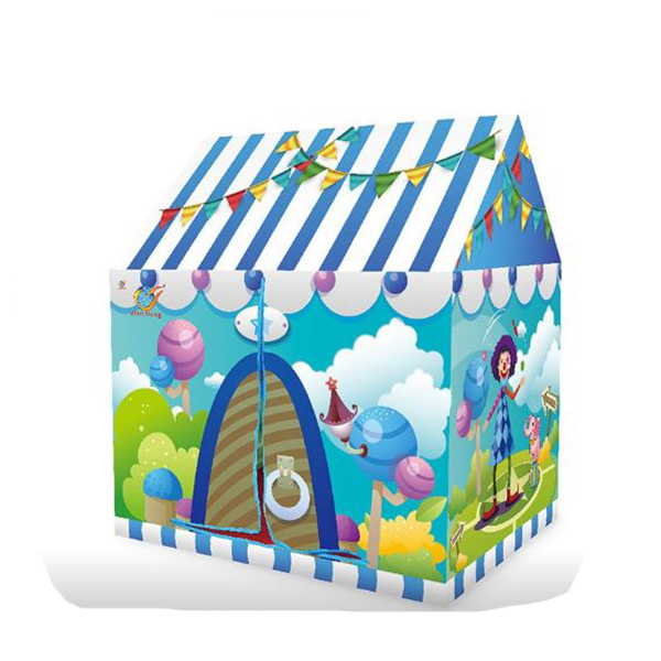 Kids' Play Tent House-Circus Theme