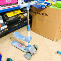 Thumbnail for Height Adjustable Kids Scooter Sky Blue - Major Fault