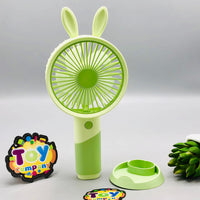 8* Inches Rechargeable Bunny Cooling Fan