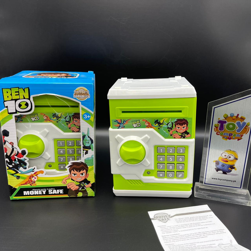 Piggy Bank Money Safe ATM - Ben 10