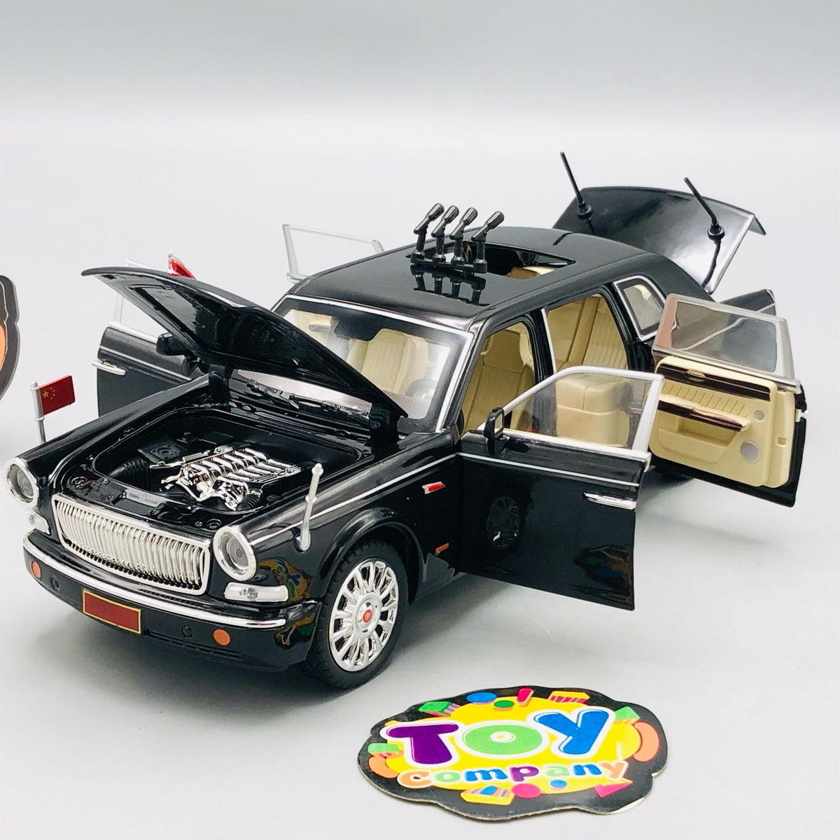 1:24 Diecast HongQi L9 Luxury Limousine Model - Without Box