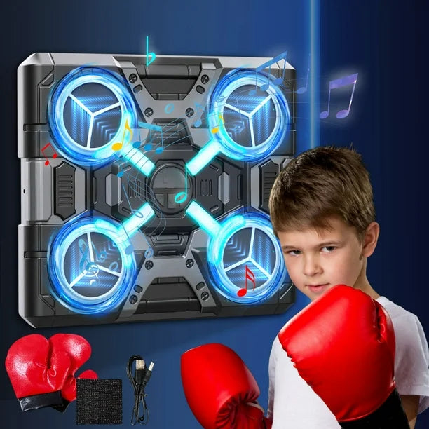 Bluetooth Musical Boxing Target With Cool Lights