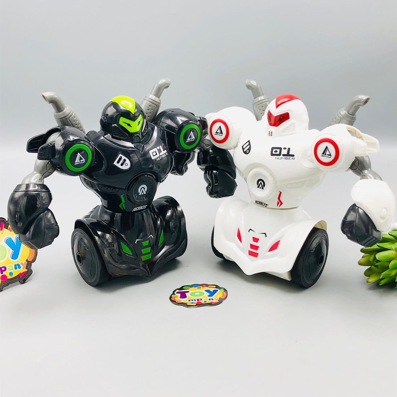 RC Dual Battle Boxing Robots With Light & Sound