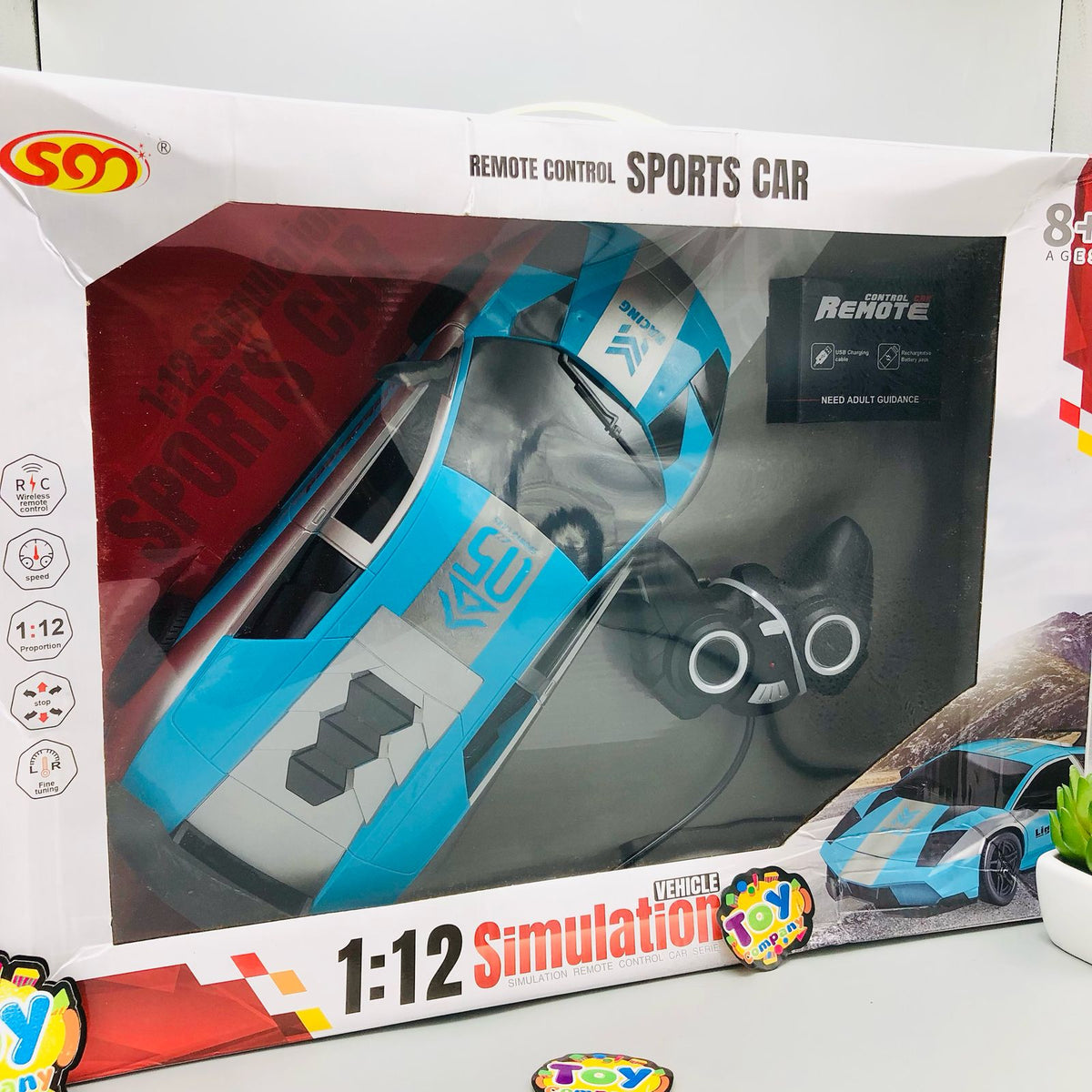 1:12 RC Lamborghini Simulation Sports Model Car