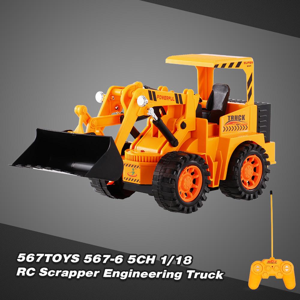 5-Channel R/C Bulldozer