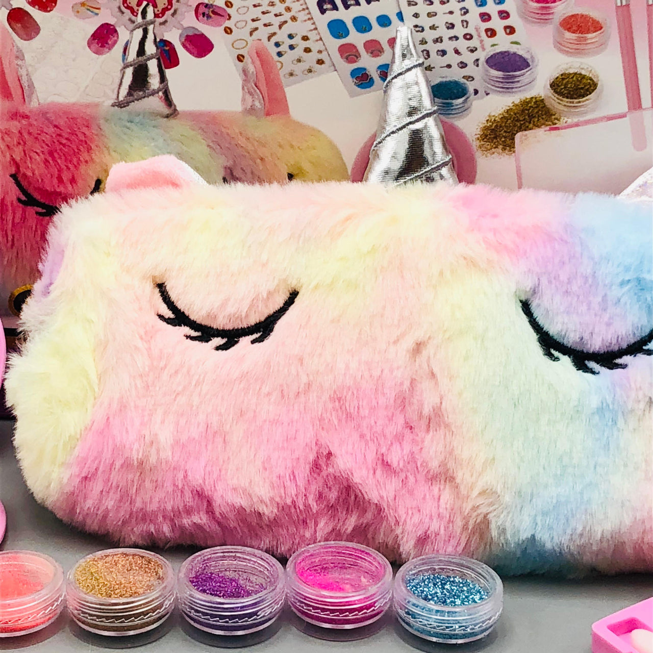 28Pcs Realistic Princess Makeup Set With Pouch