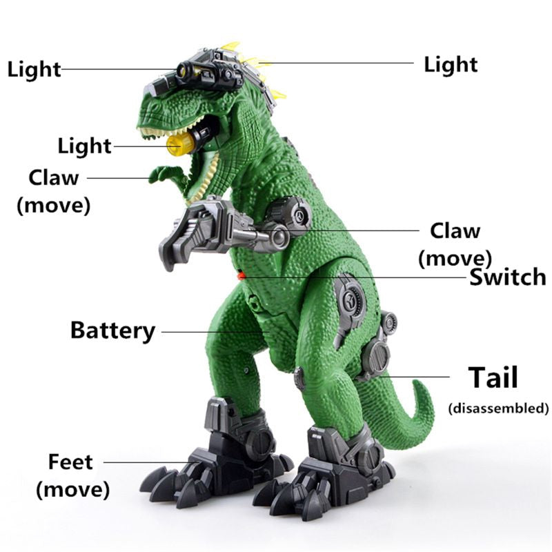 T-Rex Walking Dinosaur with Lights and Sound