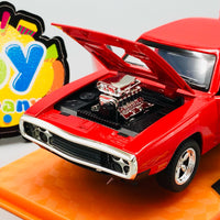 1:32 Diecast Dodge Charger With Acrylic Display Box - Red