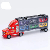 ABS Inertial Storage Truck With 6Pcs Cars