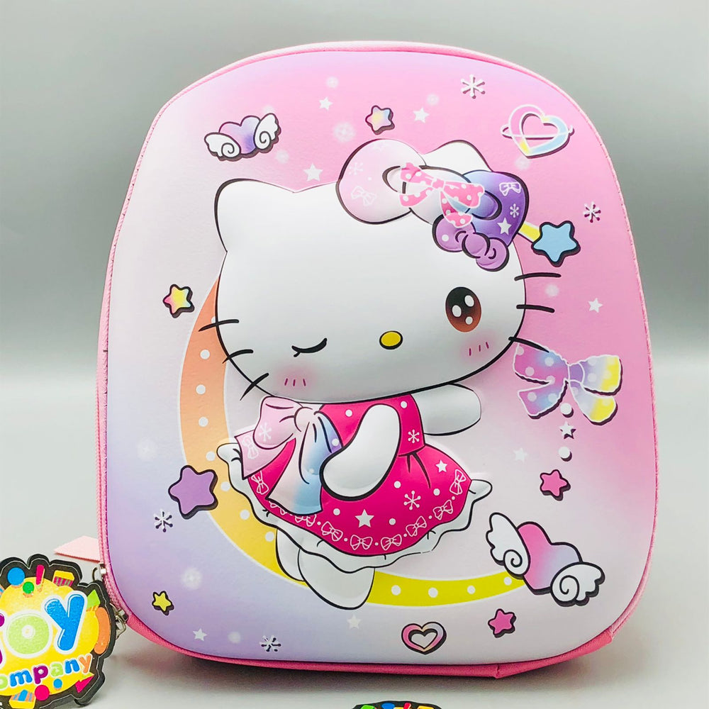 3D Kids Hello Kitty Design EVA Backpack