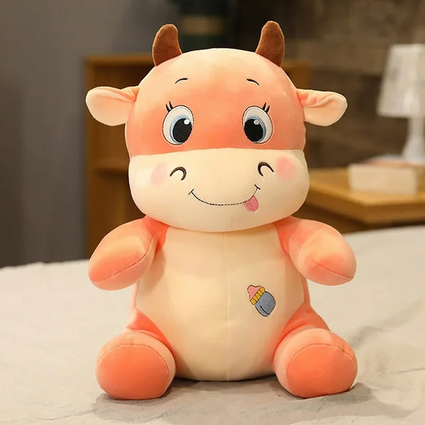 8* Inches Baby Cow Stuff Toy