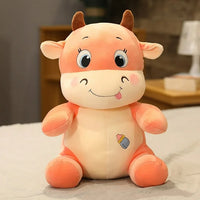 8* Inches Baby Cow Stuff Toy