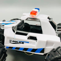 Kids ABS Pullback Police Car With Light & Sound - 1Pc