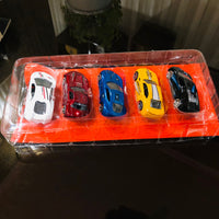 5pcs Diecast Vehicles Model Car Set
