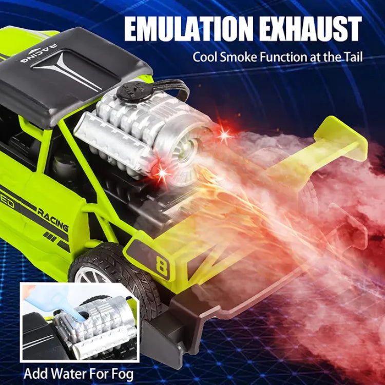 1:20 RC Light & Spray Stunt Turbo Car