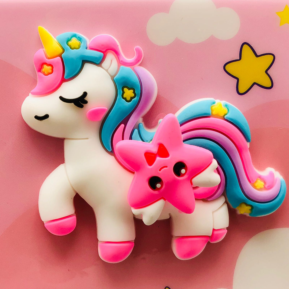 3D Spinning Unicorn Double Sided Geometry Box