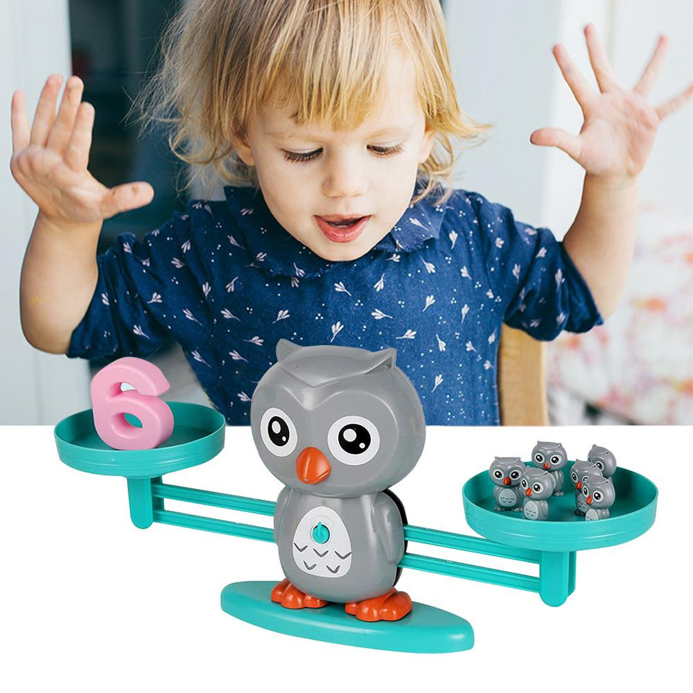 Mathematical Owl Balance Scale