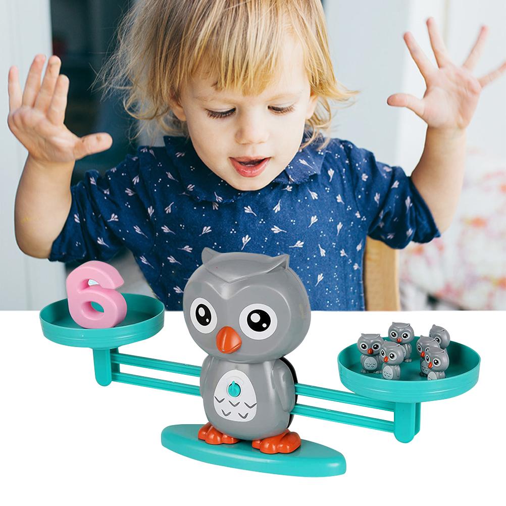 Mathematical Owl Balance Scale