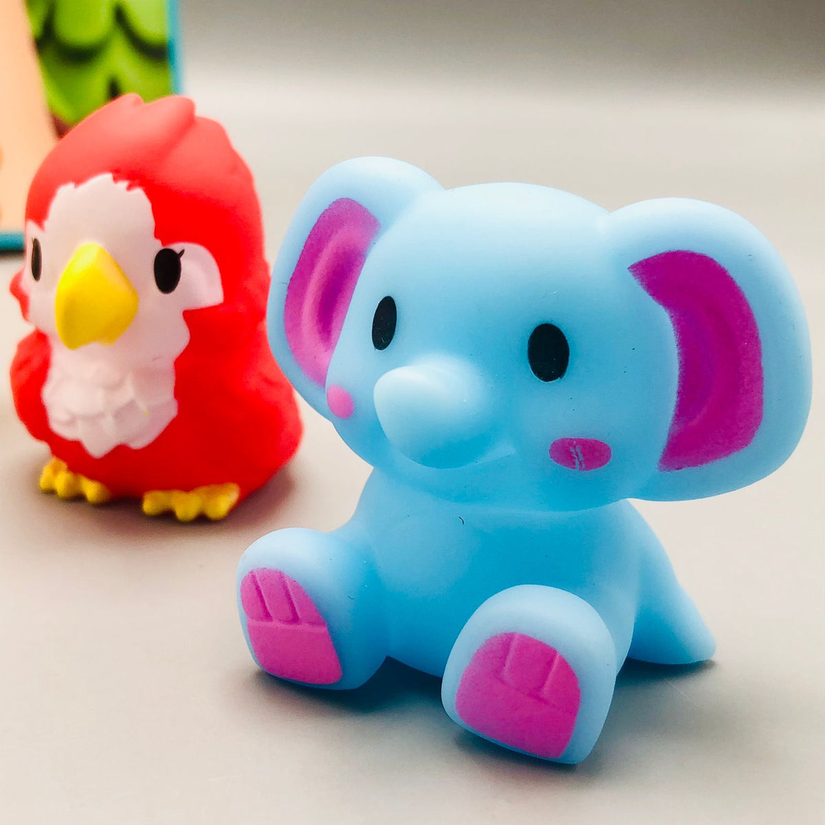 5Pcs Soft Silicon Animal Finger Puppet - Assortment