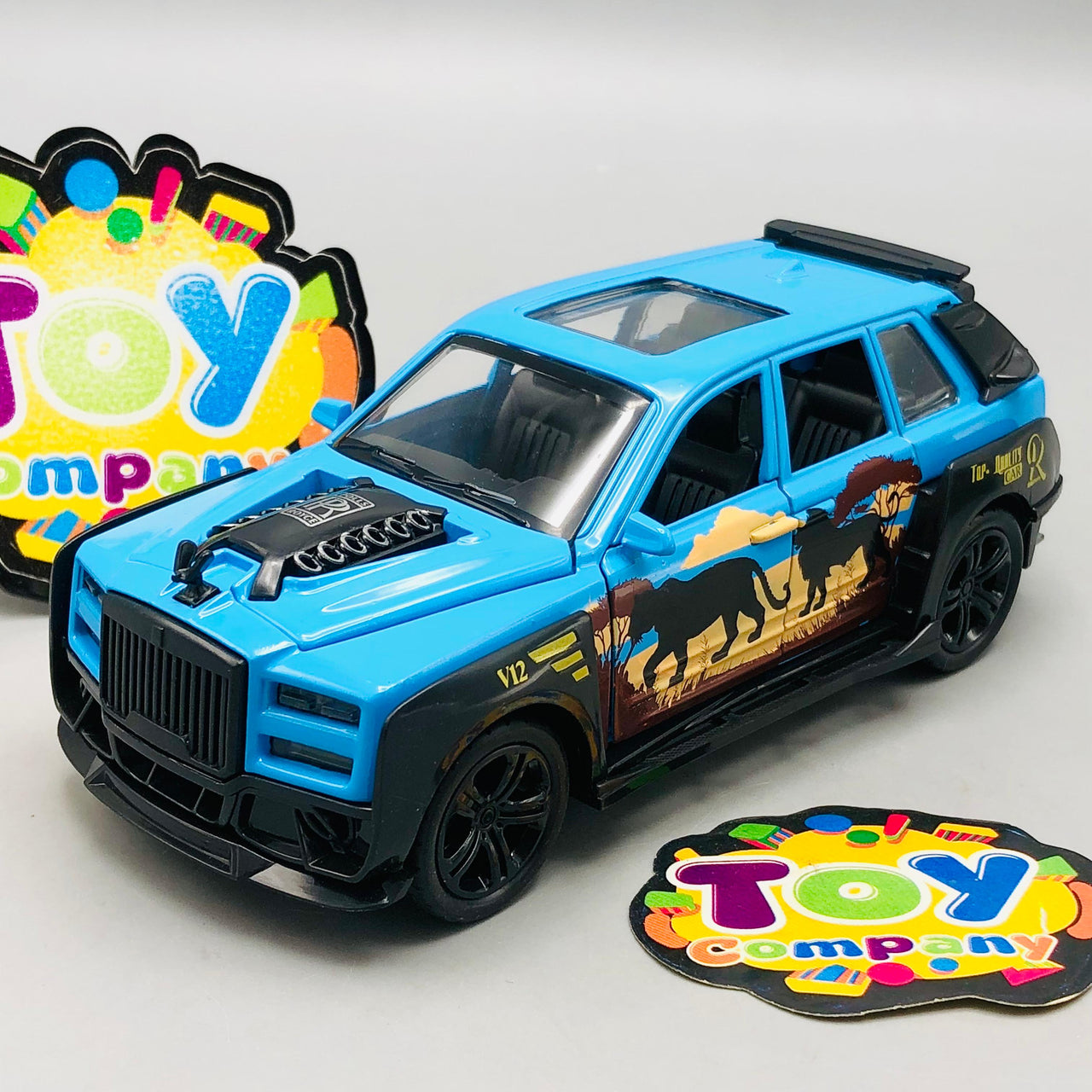 1:28 Mini Diecast Rolls Royce Modified Model - 1Pc