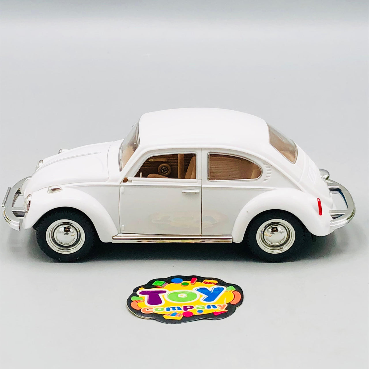 1Pc ABS Inertial Volkswagen Beetle Model