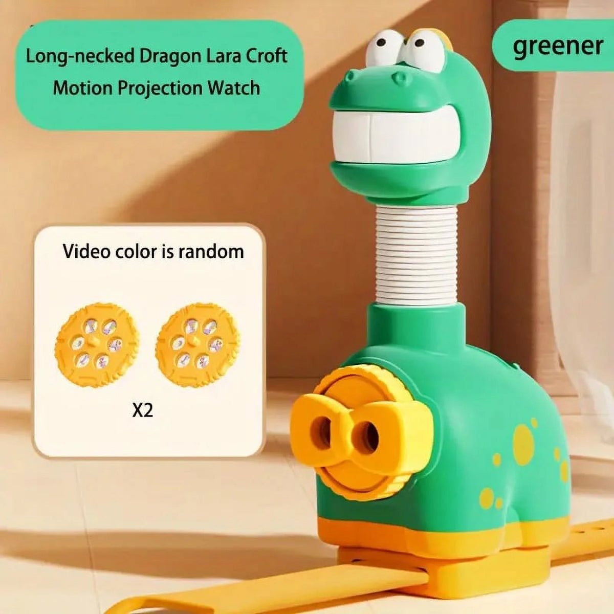 Kids Mini Cartoon Themed Projection Toy Watch