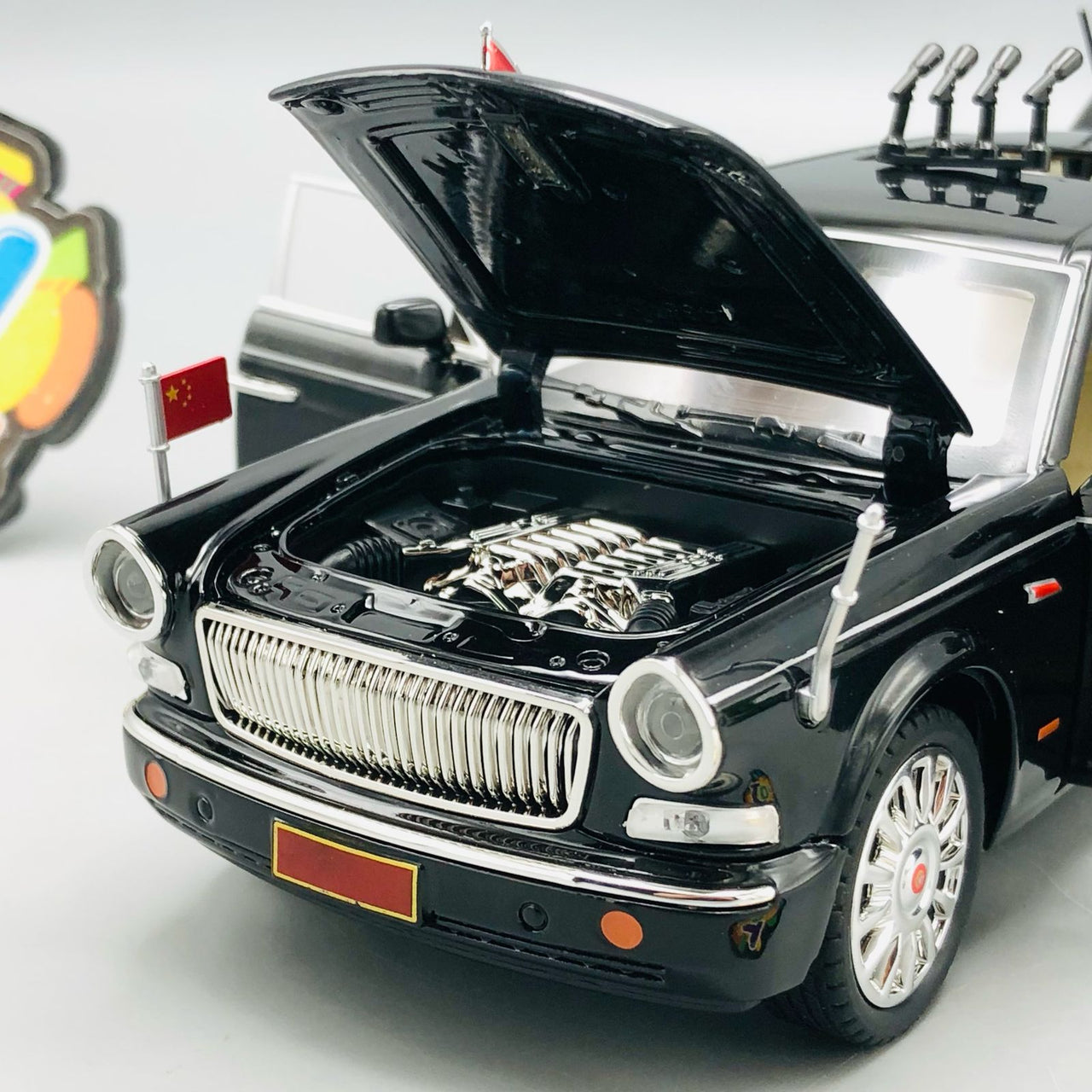 1:24 Diecast HongQi L9 Luxury Limousine Model - Without Box