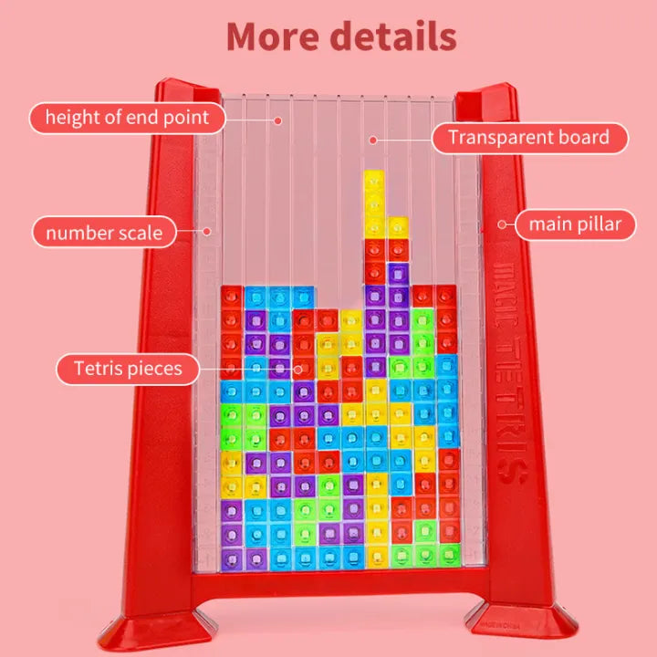 Transparent Magic Tetris Block Game